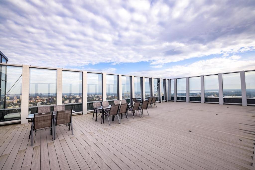 Hanza Tower Lux Sauna&Pool Szczecin Dış mekan fotoğraf