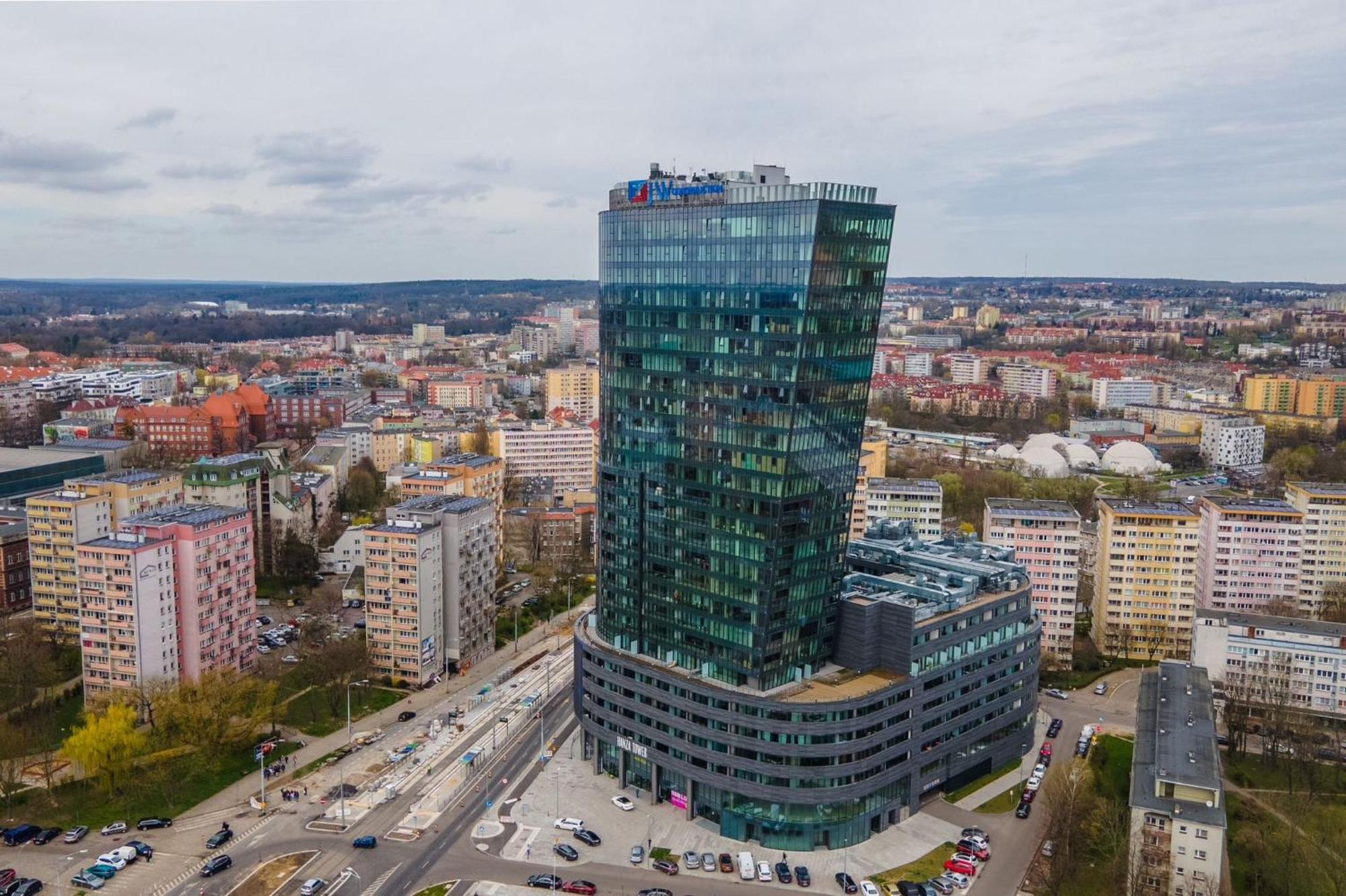 Hanza Tower Lux Sauna&Pool Szczecin Dış mekan fotoğraf